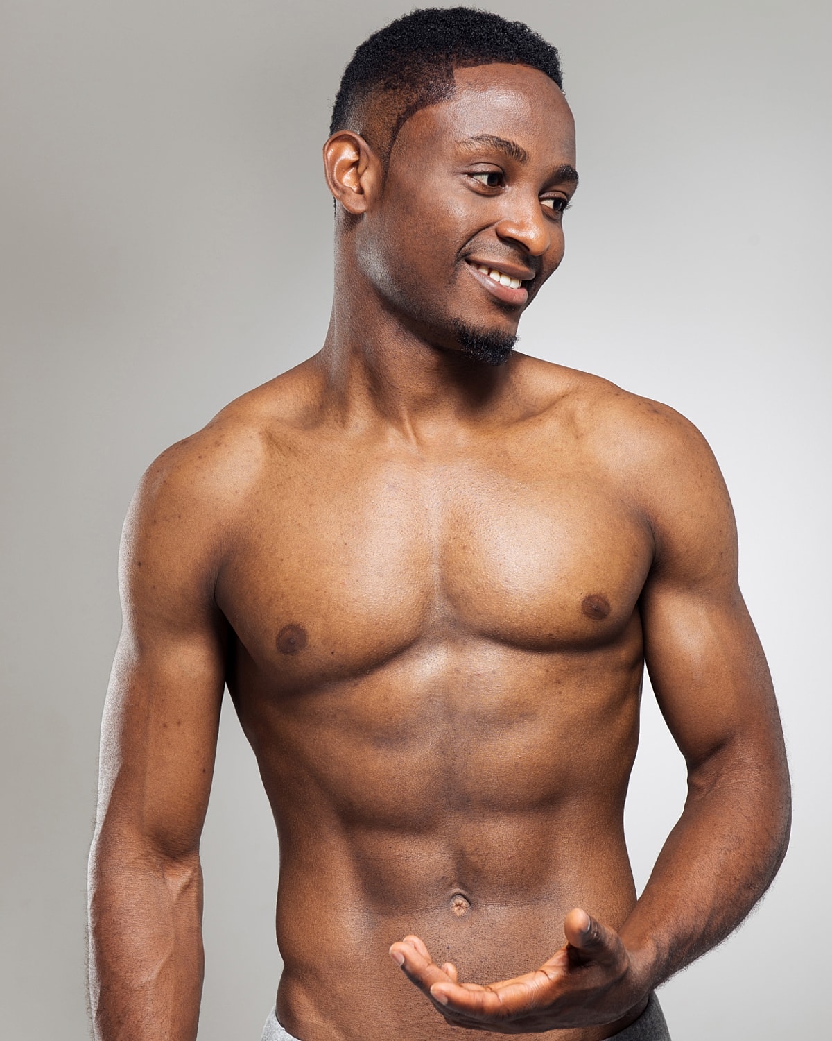ftm top surgery patient model smiling