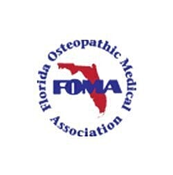 Florida Osteopathic Medical Association logo.