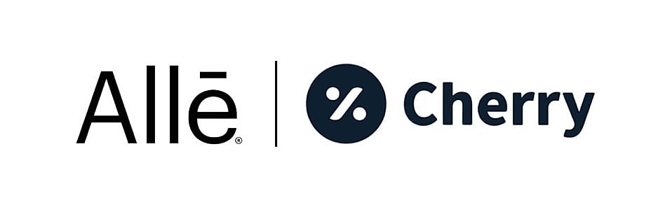 Allē and Cherry logo design.